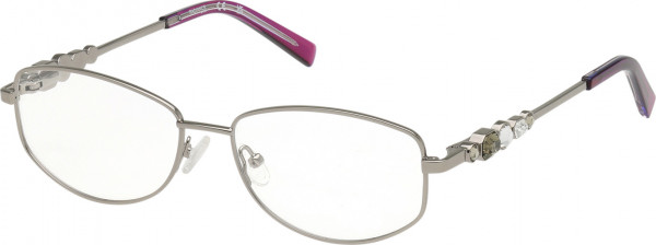 Viva VV50007 Eyeglasses, 010 - Shiny Light Ruthenium / Shiny Light Ruthenium