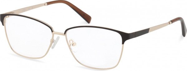 Viva VV50005 Eyeglasses, 049 - Matte Dark Brown / Matte Dark Brown