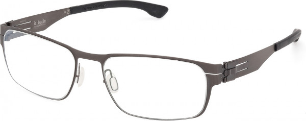 ic! berlin IC5119-D RAST LARGE Eyeglasses, 002 - Matte Black / Matte Black