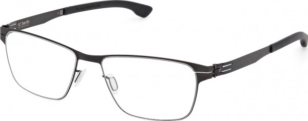 ic! berlin IC5109 HENNING O. Eyeglasses, 002 - Matte Black / Matte Black