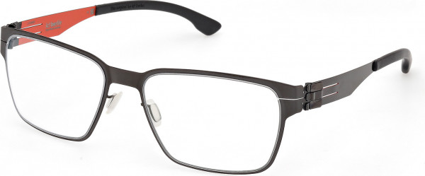 ic! berlin IC5046 OSCAR Eyeglasses, 008 - Shiny Gunmetal / Black/Monocolor