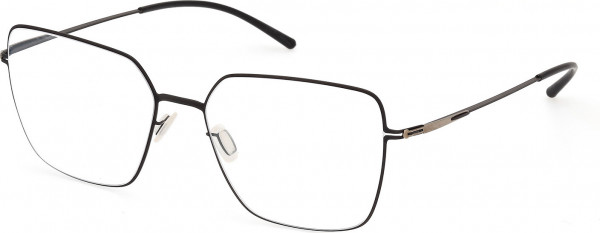 ic! berlin IC5038 MEA Eyeglasses, 002 - Matte Black / Matte Black