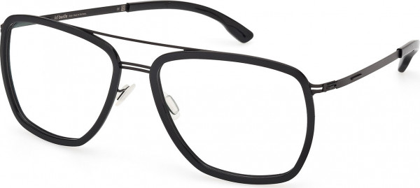 ic! berlin IC5036 MAGNUS Eyeglasses, 002 - Matte Black / Matte Black