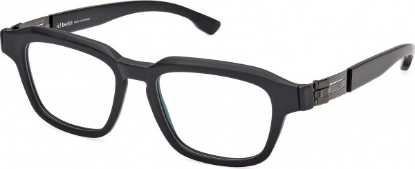 ic! berlin IC5031 LOGAN Eyeglasses, 002 - Matte Black / Shiny Gunmetal