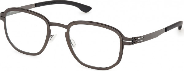 ic! berlin IC5024 IRIDIUM Eyeglasses, 001 - Shiny Black / Shiny Gunmetal