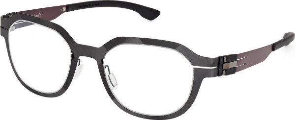 ic! berlin IC5019 FLX_06 Eyeglasses, 002 - Matte Black / Matte Black