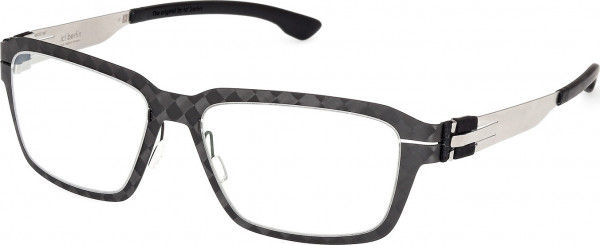 ic! berlin IC5016 FLX_03 Eyeglasses, 002 - Matte Black / Matte Black