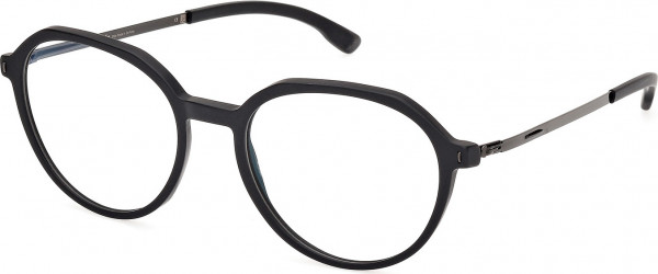 ic! berlin IC5009 ELIS Eyeglasses, 002 - Matte Black / Shiny Gunmetal