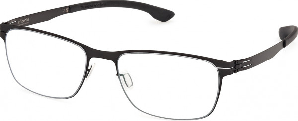 ic! berlin IC5005 DENNIS N. Eyeglasses, 002 - Matte Black / Matte Black