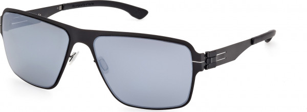 ic! berlin IC0036 STEVE B. Sunglasses, 02D - Matte Black / Matte Black