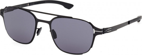 ic! berlin IC0004 EDEN Sunglasses, 02A - Matte Black / Matte Black