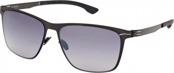 ic! berlin IC0003 CHARLIE Sunglasses, 02B - Matte Black / Matte Black