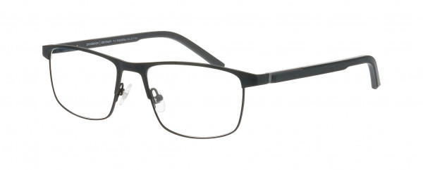 Prodesign Denmark STEP 1 Eyeglasses, BLACK DARK MATT