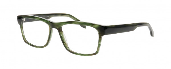 Prodesign Denmark GRANDD 1 Eyeglasses, GREEN DARK DEMI