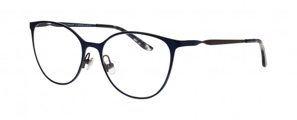 Prodesign Denmark TWIST 3 Eyeglasses, BLUE DARK MATT