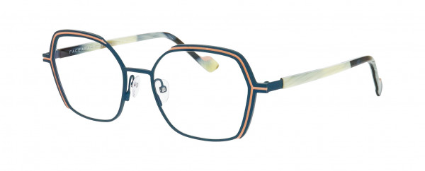 Face a Face REEDS 3 Eyeglasses, DARK NEON BLUE