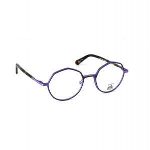 J.F. Rey JF3072 Eyeglasses, 0071 BLACK / LILAC