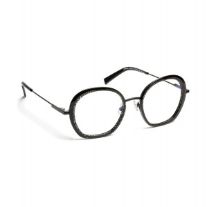 J.F. Rey JF3048 Eyeglasses, 0000 NICE BLACK/BLACK