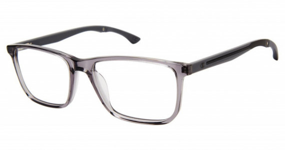 Champion FLOW Tri-Flex Champion Eyeglasses, C01 CRYSTAL GREY