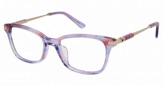 Nicole Miller DESTA Tween Niki Nicole Miller Eyeglasses, C01 PURPLE