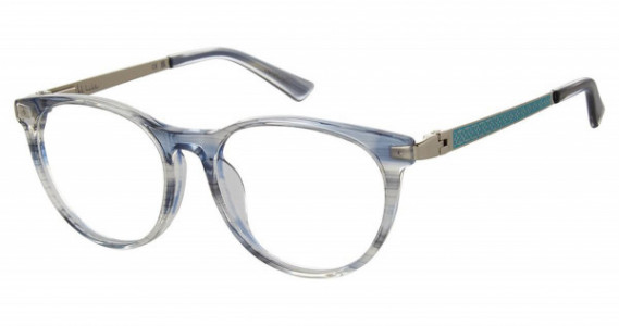 Nicole Miller ELLA Tween Niki Nicole Miller Eyeglasses, C01 GREY CLEAR STP