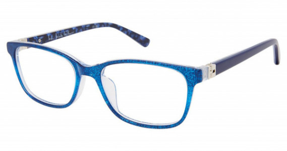 Nicole Miller GRACE Tween Niki Nicole Miller Eyeglasses, C01 BLUE GLITTER