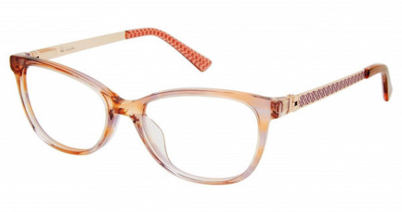 Nicole Miller LAYLA Tween Niki Nicole Miller Eyeglasses, C01 PINK ORANGE