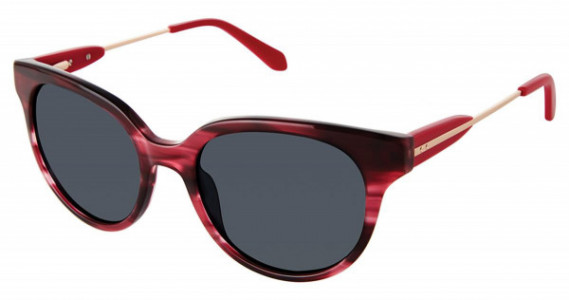 Nicole Miller MAURITIUS Resort Nicole Miller Sunglasses, C01 BERRY/ROSE GOLD