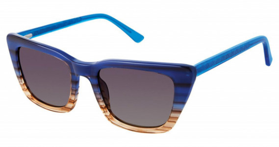 Nicole Miller MONACO Resort Nicole Miller Sunglasses, C01 BLUE FADE