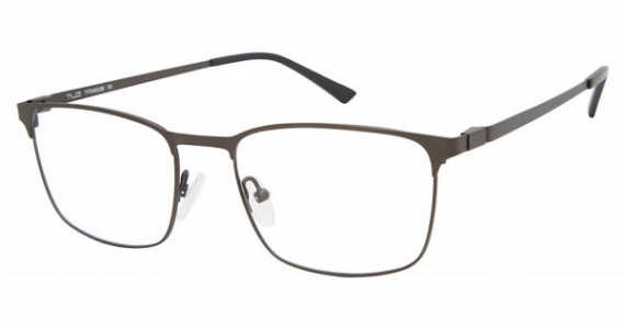 TLG NU059 Titanium TLG Eyeglasses, C01 MATTE GUNMETAL