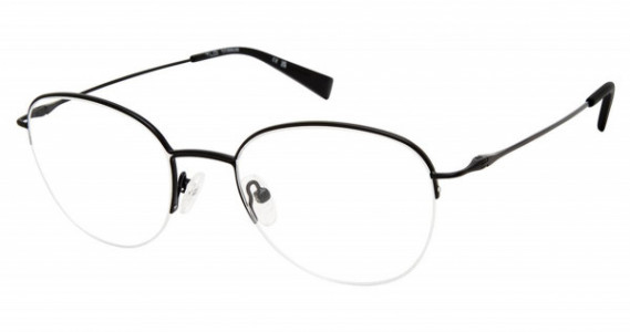 TLG NU064 Titanium TLG Eyeglasses, C01 BLACK