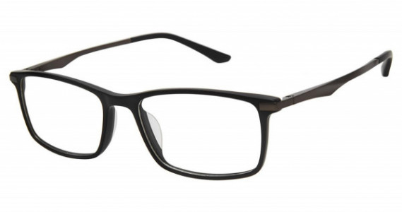 TLG NU073 Titanium TLG Eyeglasses, C01 BLACK