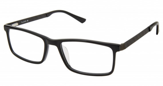 TLG NU075 Titanium TLG Eyeglasses, C01 BLACK