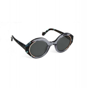 J.F. Rey ANNA Sunglasses, 0078 BLACK / PURPLE GRADIENT GL