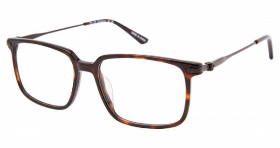 TLG NU080 Titanium TLG Eyeglasses, C01 TORTOISE