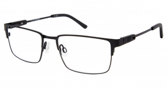 TLG NU082 Titanium TLG Eyeglasses, C01 BLACK