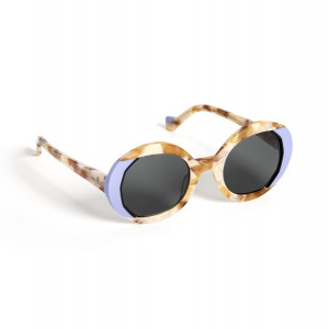 J.F. Rey AMANDA Sunglasses, 2352 LAVENDER / GIRAFFE GL