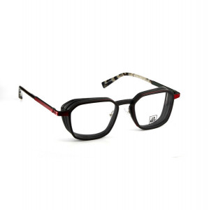 J.F. Rey JF3070 Eyeglasses, 0030 BLACK / RED