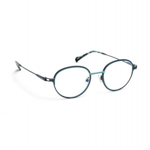 J.F. Rey JF3003 Eyeglasses, B2027 B 2027 BLUE STEEL / BLUE PEACOCK