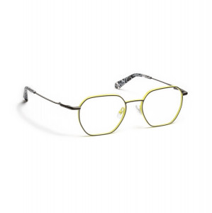 J.F. Rey JF3028 Eyeglasses, 0250 GUN / YELLOW