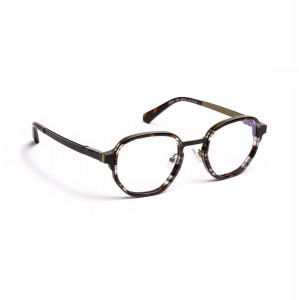 J.F. Rey JF3036 Eyeglasses, 0043 BLACK/DEMI/KHAKI