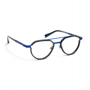 J.F. Rey JF3020 Eyeglasses, 0028 CARBON/BLUE