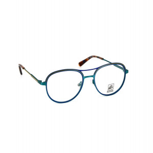 J.F. Rey PM101 Eyeglasses, 2524 BLUE/MUSTARD