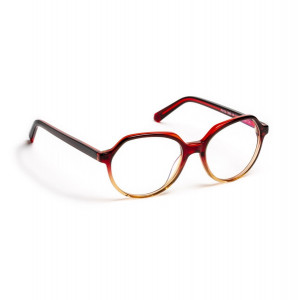 J.F. Rey PA104 Eyeglasses, 3565 GRADIENT BURGUNDY/ORANGE/RED