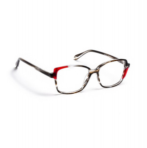 J.F. Rey PA088 Eyeglasses, 0130 GREY / RED