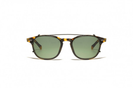 L.G.R Fez Clip-On S49 Eyeglasses, C03 - Gold (Green)