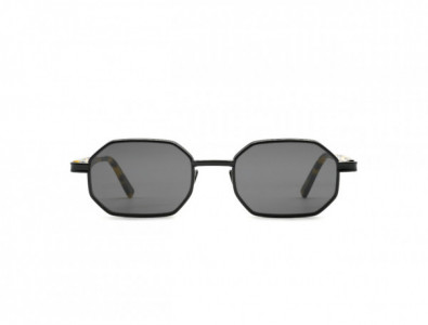 L.G.R Axum Sunglasses, C39 - Gold Matt/Havana Maculato (Flat Green g15)