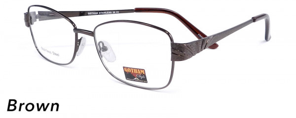 Smilen Eyewear Gotham Steel GothamStyle Stainless 26 Eyeglasses