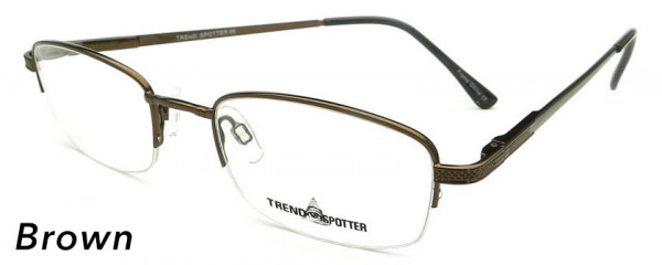 Smilen Eyewear Trend Spotter Trend Spotter 96 Eyeglasses, Brown