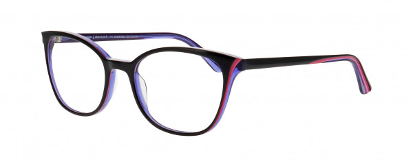 Prodesign Denmark WING 1 Eyeglasses, AUBERGINE DARK SHINY